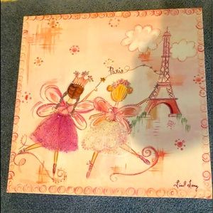 Cute Paris canvas